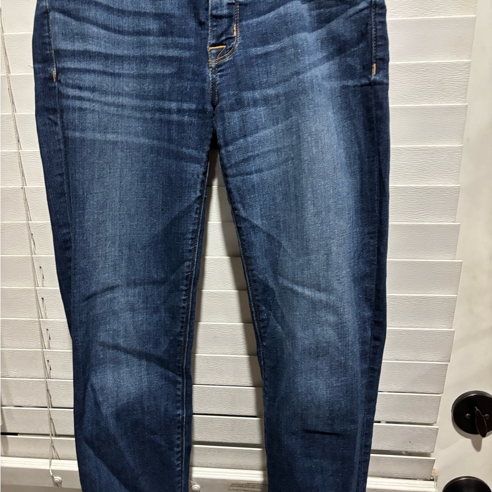 Hudson Dark Blue Skinny Jeans - Picture 6 of 11